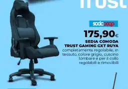 Coop Master Alleanza 3.0 Sedia comoda Trust Gaming GXT Ruya offerta