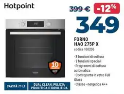 Sinergy Hotpoint forno offerta