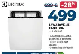 Sinergy Lavastoviglie Electrolux E62LB100S offerta