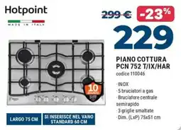 Sinergy Hotpoint piano cottura offerta