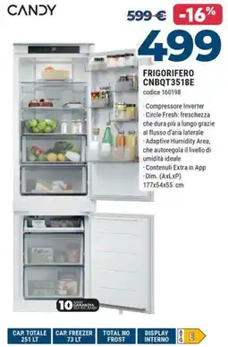 Sinergy Frigorifero Candy offerta