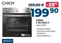 Sinergy Forno Candy offerta