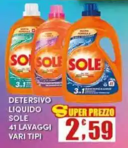 Maury's Detersivo liquido Sole offerta
