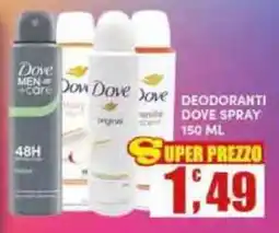Maury's Deodoranti Dove Spray offerta
