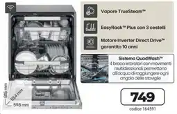 Sinergy Lavastoviglie con sistema QuadWash offerta