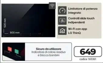 Cucina elettrica LG