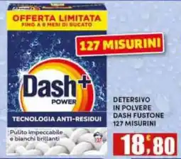 Maury's Detersivo in polvere Dash Fustone offerta