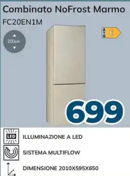 Sinergy Combinato NoFrost Marmo offerta