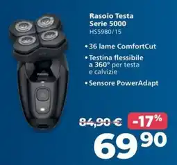 Sinergy Rasoio Testa Serie 5000 offerta
