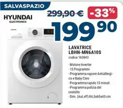 Sinergy Lavatrice Hyundai offerta