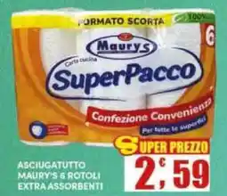 Maury's Asciugatutto Maury's offerta