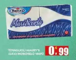 Maury's Tovaglioli Maury's offerta