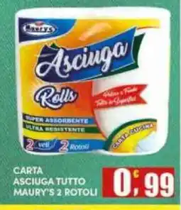 Maury's Carta asciuga tutto Maury's offerta