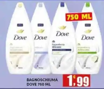Maury's Bagnoschiuma Dove offerta