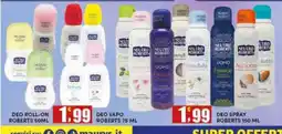Maury's Deo roll-on roberts offerta