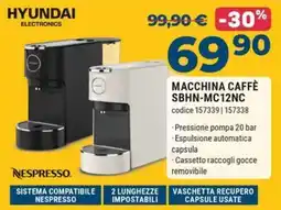 Sinergy Macchina caffè Nespresso offerta