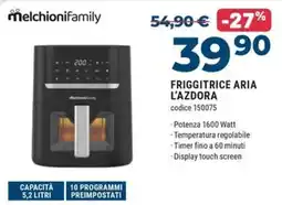 Sinergy Friggitrice aria L'Azdora offerta