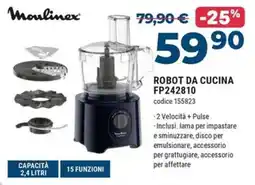 Sinergy Moulinex Robot da cucina offerta