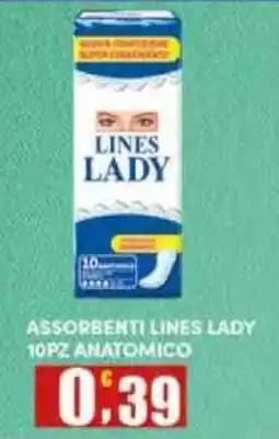 Maury's Assorbenti Lines Lady offerta