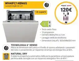 Sinergy Whirlpool guzzini Lavastoviglie 60 cm offerta