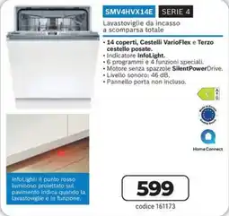 Sinergy Lavastoviglie da incasso a scomparsa totale offerta