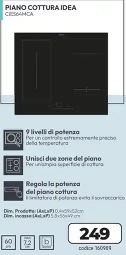 Sinergy Piano cottura Idea offerta