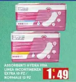 Maury's Assorbenti Hydra Viva offerta