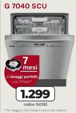 Sinergy Miele lavastoviglie offerta