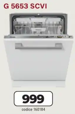 Sinergy Lavastoviglie G 5653 SCVI offerta