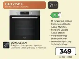 Sinergy HAO 275P X forno multifunzione offerta