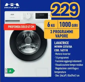 Lavatrice MivAR