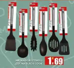 Maury's Ma Maison utensili cucina black cook offerta