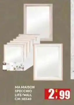 Maury's Ma Maison specchio life/wall offerta