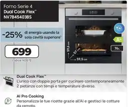 Sinergy Forno Serie 4 Dual Cook Flex offerta