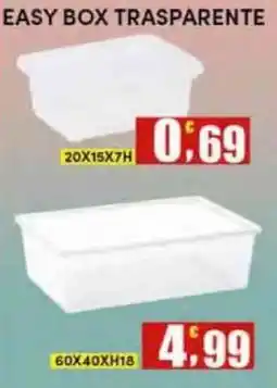Maury's Easy Box Trasparente offerta