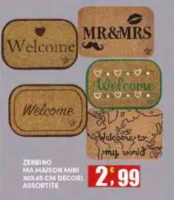 Maury's Zerbino Ma Maison Mini offerta