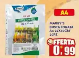 Maury's Buste forate Maury's offerta
