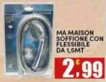 Maury's Ma maison soffione con flessibile offerta