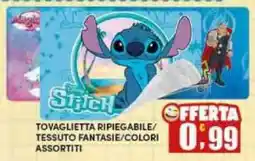 Maury's Tovaglietta ripiegabile Stitch offerta