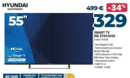 Sinergy Hyundai Electronics SMART TV HN-55VA3USG offerta