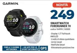 Sinergy Garmin Smartwatch Forerunner 70 offerta