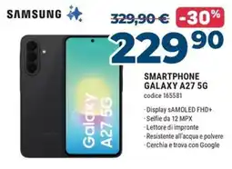 Sinergy Samsung Smartphone Galaxy A27 5G offerta
