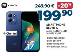 Sinergy Xiaomi Redmi 17 offerta