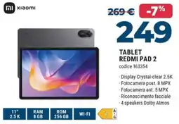 Sinergy Xiaomi Tablet Redmi Pad 2 offerta