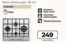 Sinergy Piano cottura a gas Inox offerta