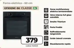Sinergy Forno elettrico GFX92NC-S6 offerta