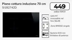 Sinergy Piano cottura induzione 70 cm offerta