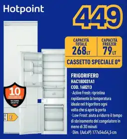 AmiCo Shop Frigorifero Hotpoint offerta