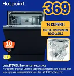 AmiCo Shop Hotpoint Lavastoviglie HA4IFD14B offerta