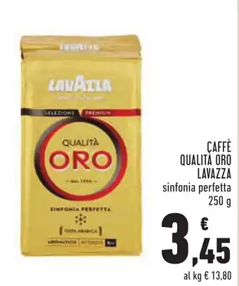 Conad Margherita Lavazza Caffè Qualità Oro 250g offerta
